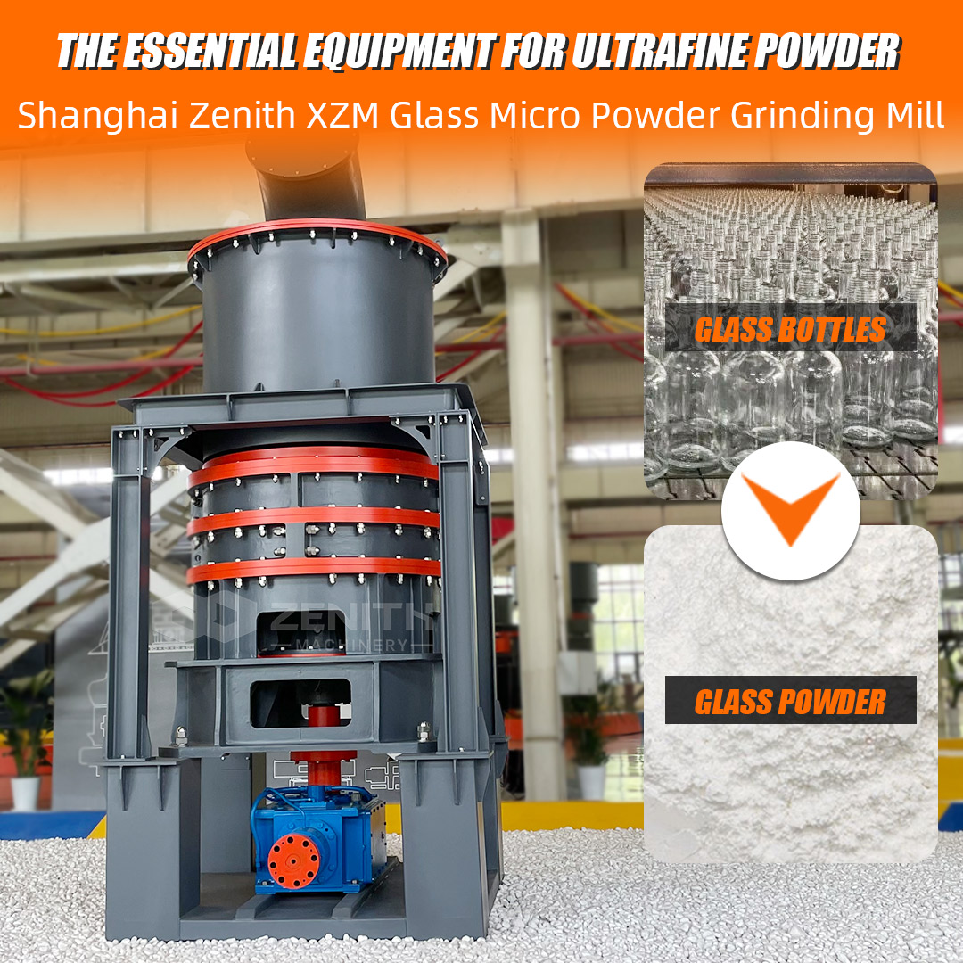 XZM Ultrafine Grinding Mill control panel showing fineness adjustment